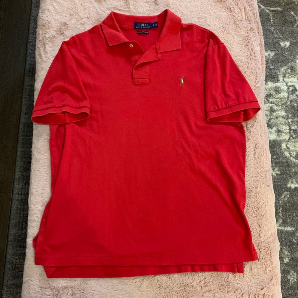 Men’s Red Polo Ralph Lauren Polo